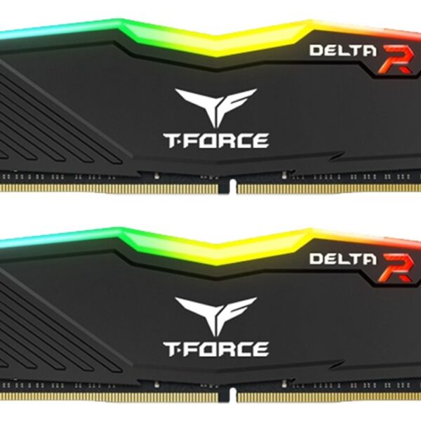 TEAM T-FORCE DELTA RGB 16GB (2x8GB) 3200MHz CL16 DDR4 BLACK