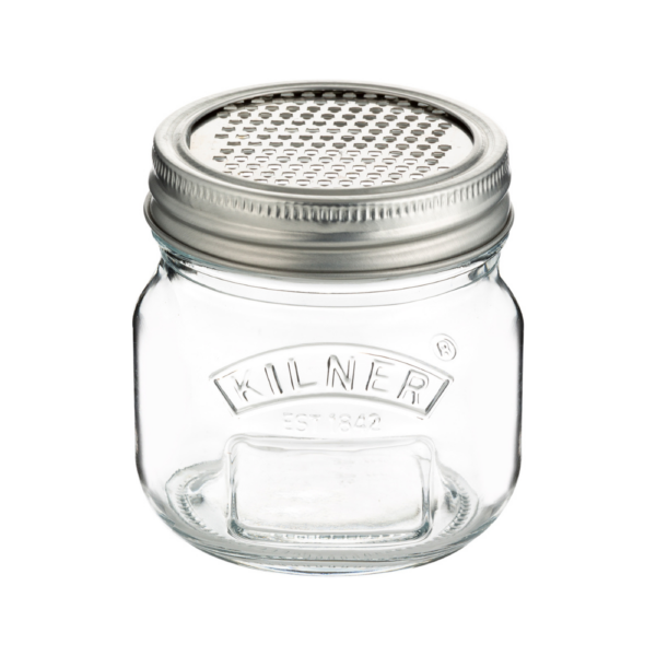Kilner Fine Grater & Storage Jar 250ml