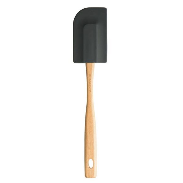 Chasseur Silicone Large Spatula with Wooden Handle Caviar