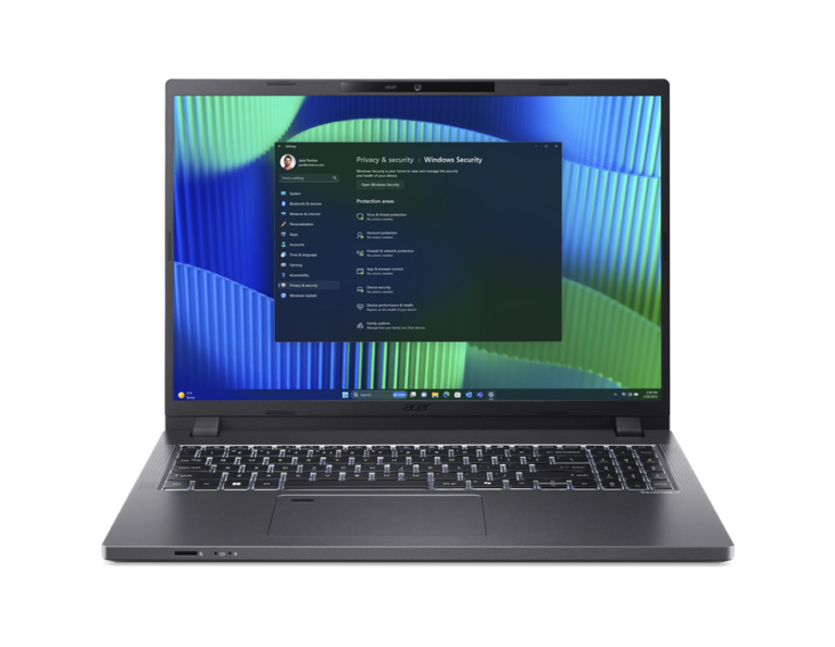 ACER TRAVELMATE P2 TMP216-51-G2-74RX 16" WUXGA NON TOUCH INTEL CORE 7-150U 16GB DDR4 512GB NVME WIN11 PRO 1YR NOTEBOOK