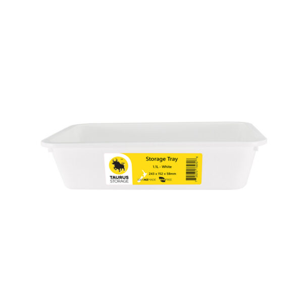 Taurus Polypropylene Food Storage Tray Medium 1.1L