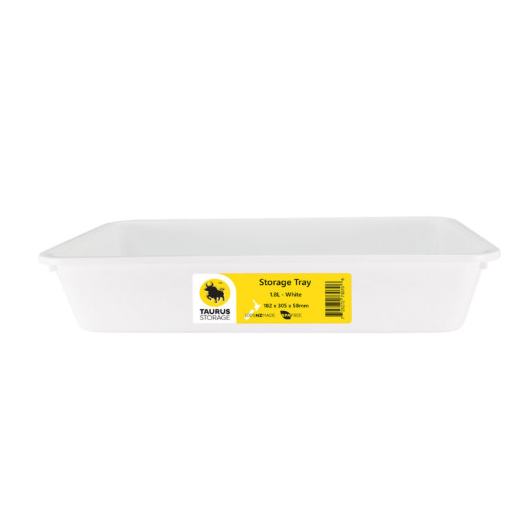 Taurus Polypropylene Food Storage Tray Quarter 1.8L
