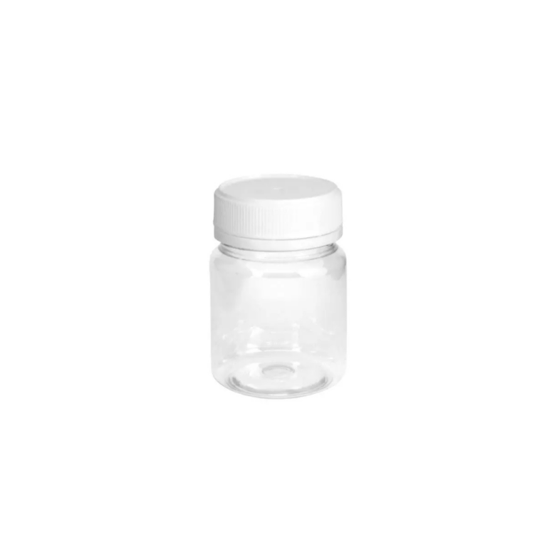Plastic Jar Round Clear (2 Sizes)
