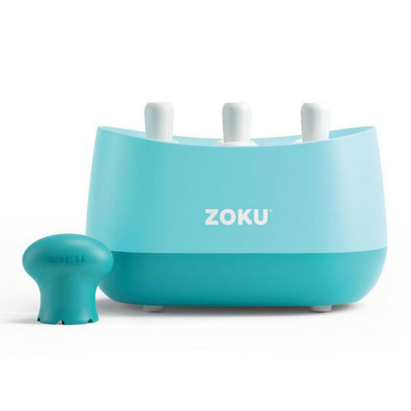 ZOKU Triple Quick Pop Maker Light Blue