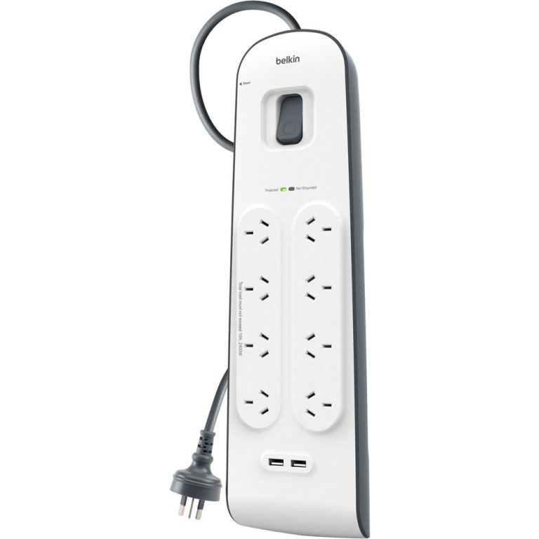 8 Outlet with 2M Cord with 2 USB Ports