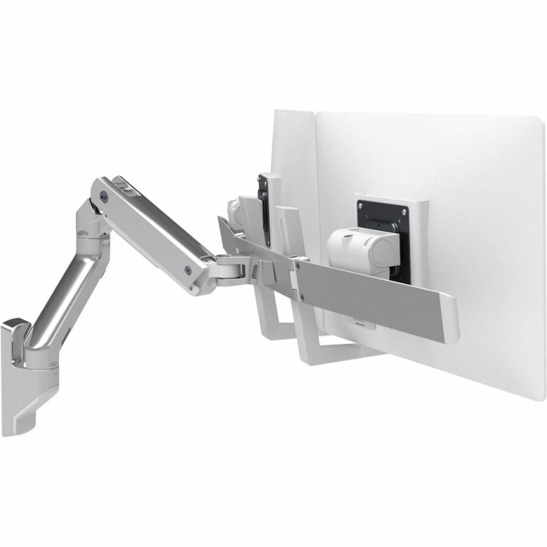 Hx Wall Dual Monitor Arm Polished