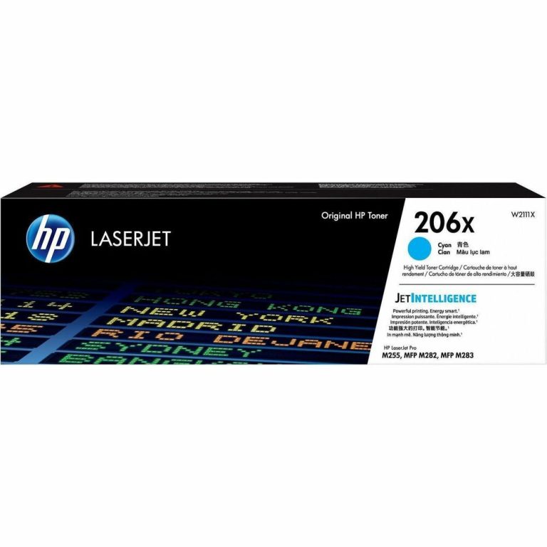 206X Cyan Original Lj Toner Crtg