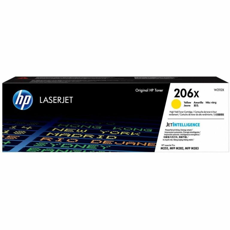 206X Yellow Original Lj Toner Crtg