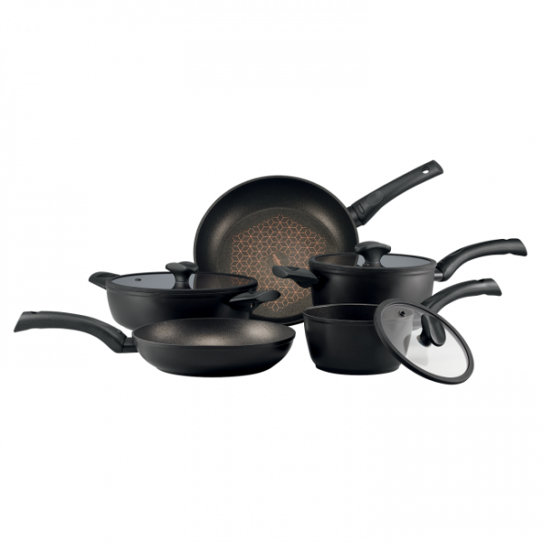 Essteele Per Salute Non-Stick 5 Piece Cookware Set