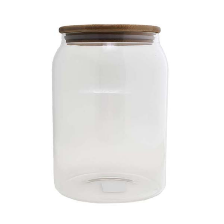 Agee Canister with Wooden Lid 2.9L