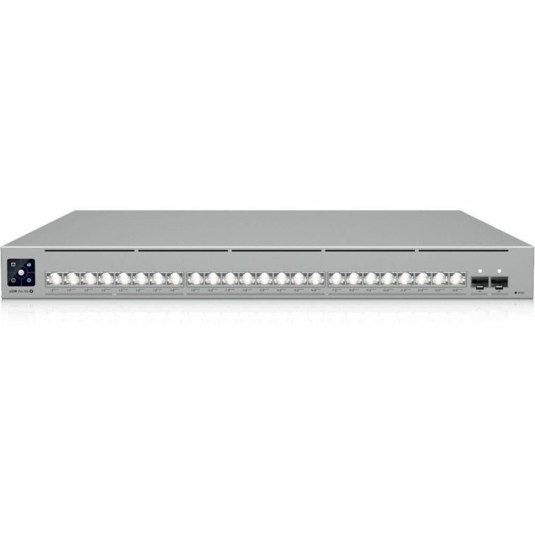 24-port (8) 2.5 GbE PoE++, (16) 10 GbE