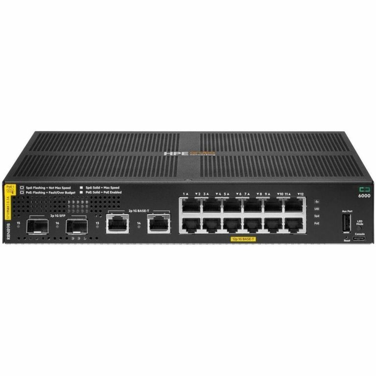 HPE ANW 6000 12G CL4 2F 139W Sw