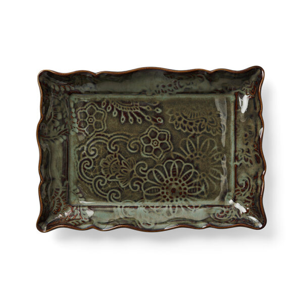 Sthål Ceramics Appetiser Plate Fig 20x14cm