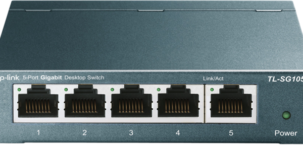 TP-Link SG105 5 Port Gigabit Switch Steel Case