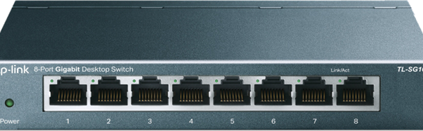 TP-Link SG108 8 Port Gigabit Switch Steel Case
