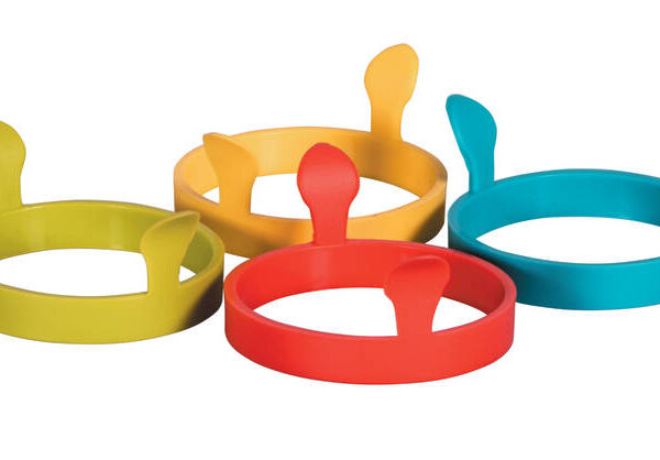 Avanti Silicone Egg Ring with Handles Assorted Colours