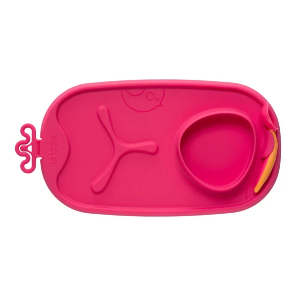 B.Box Roll & Go Mealtime Placemats Strawberry Shake