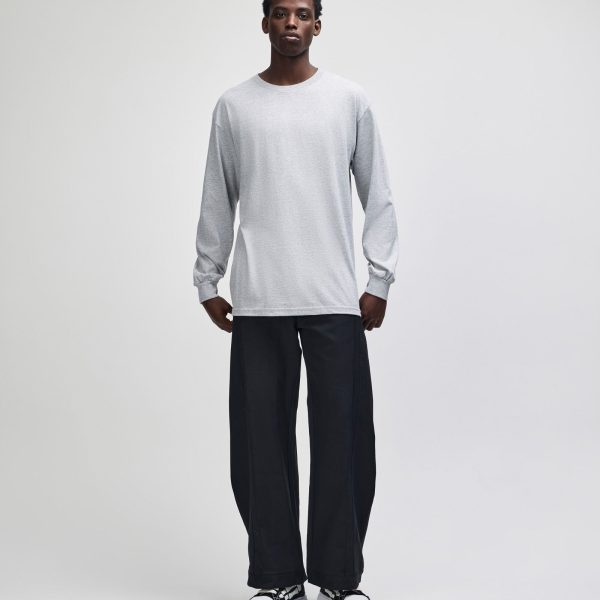 1304 American Apparel Heavyweight Cotton Unisex Long Sleeve T-Shirt