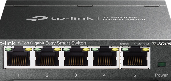 TP-Link SG105E 5 Port Gigabit Switch Easy Smart