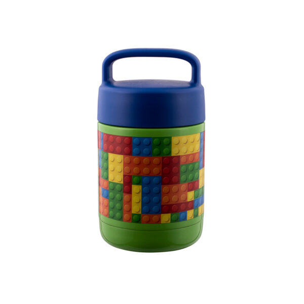 Avanti Yum Yum Insulated Food Jar Building Blocks 375ml