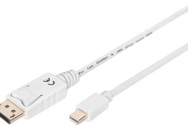 Digitus mini DisplayPort v1.1 (M) to DisplayPort (M) 2m Monitor Cable