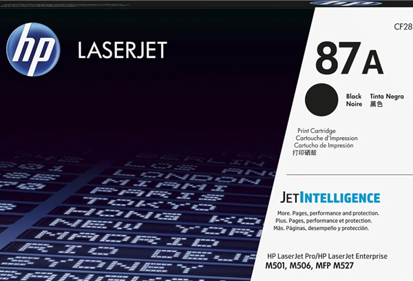 HP 87A Black Toner