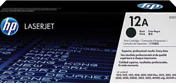 HP 12A Black Toner