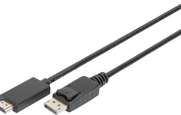 Digitus DisplayPort (M) to HDMI (M) 2m Monitor Cable