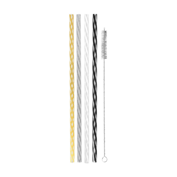 Avanti Reusable Straws Celebration Set of 24