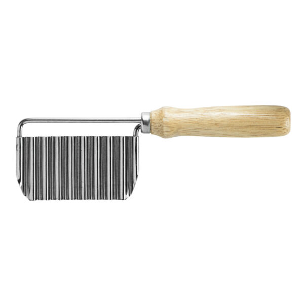 Avanti Crinkle Cutter Garnishing Tool Wood Handle