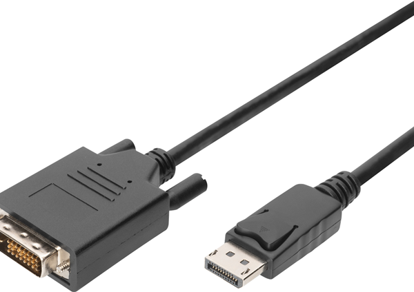 Digitus DisplayPort (M) to DVI-D (M) 2m Monitor Cable