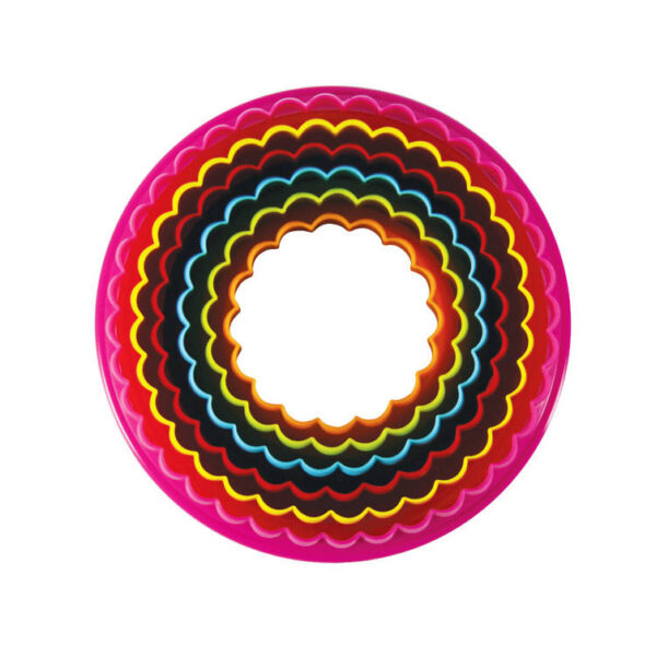 Avanti Double Sided Round Cookie Cutters Set of Six