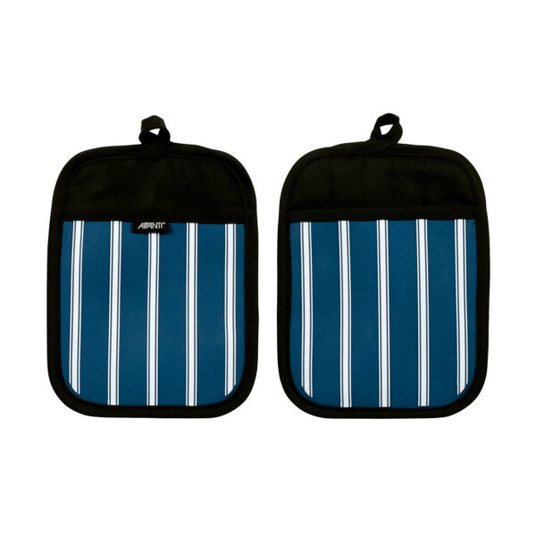 Avanti Silicone Pot Holder Butcher Stripe Set of 2