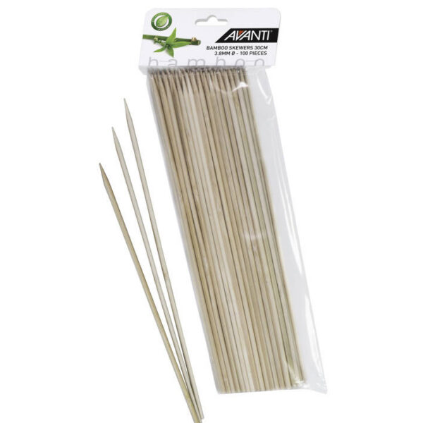 Avanti Bamboo Skewers 30cm Set of 100