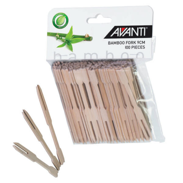 Avanti Bamboo Fork 9cm Set of 100