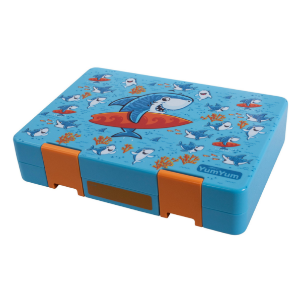 Avanti YumYum Bento Lunchbox Surfing Sharkie