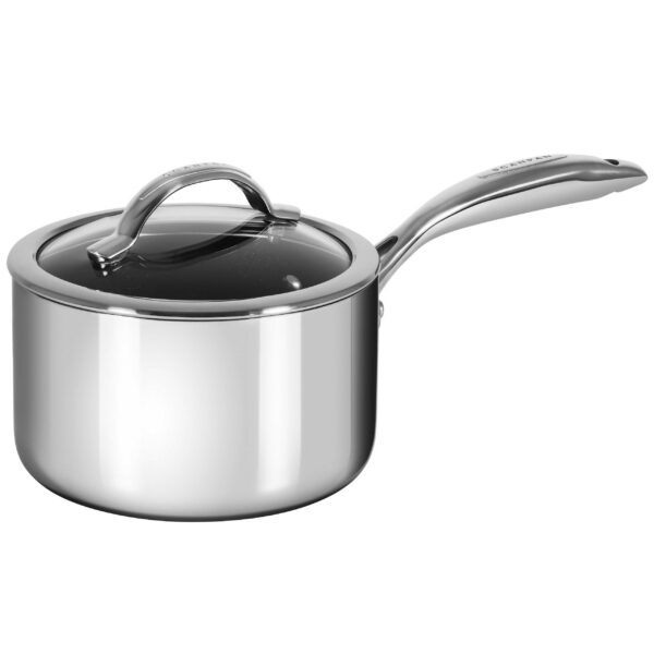 Scanpan HaptIQ Saucepan with Glass Lid (3 Sizes)