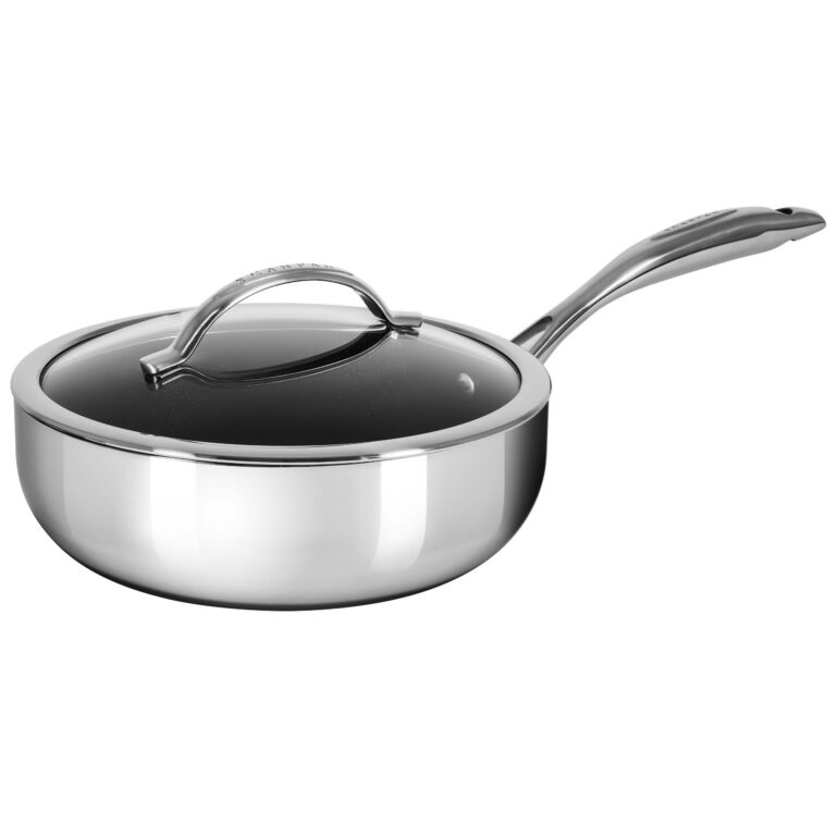 Scanpan HaptIQ Deep Sauté Pan with Glass Lid 26cm / 3.7L