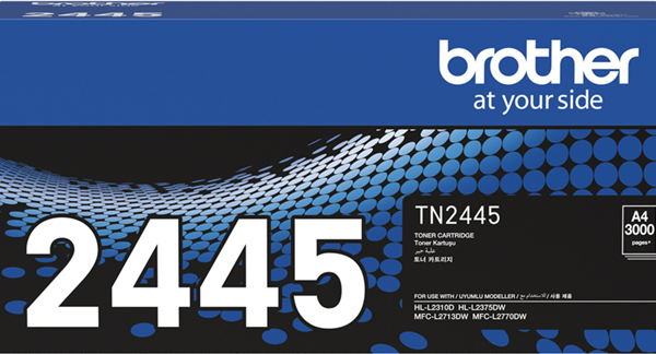 Brother TN-2445 Black High Yield Toner