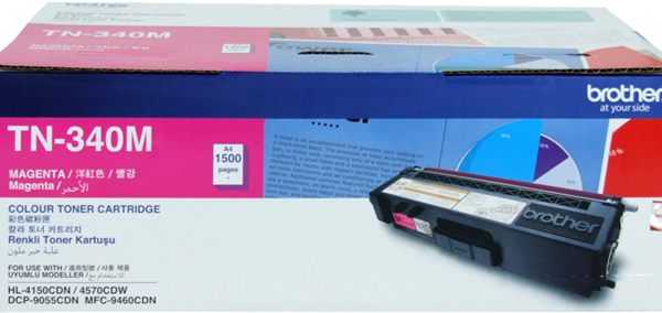 Brother TN-340M Magenta Toner