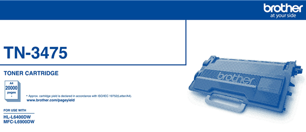 Brother TN-3475 Black Ultra High Yield Toner