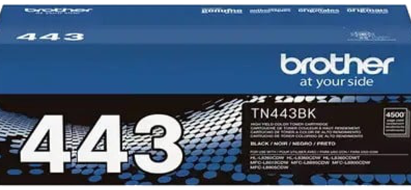 Brother TN443BK Black High Yield Toner
