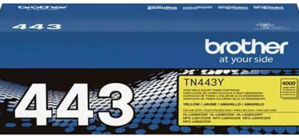 Brother TN443Y Yellow High Yield Toner