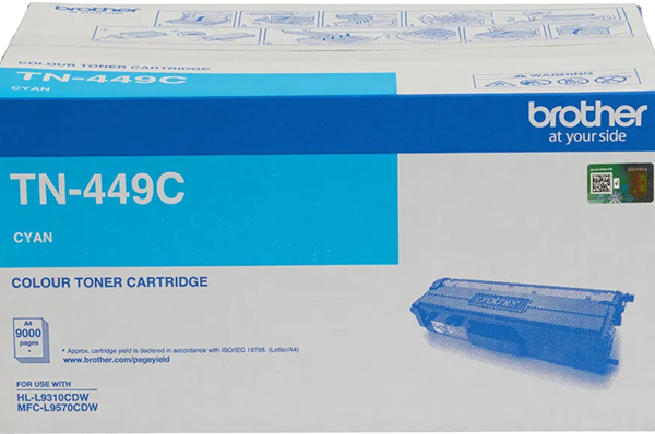 Brother TN449C Cyan Toner