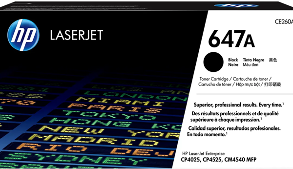 HP 647A Black Toner