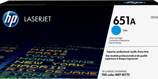 HP 651A Cyan Toner