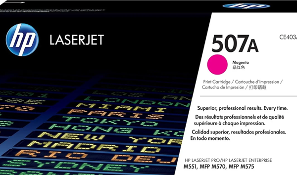 HP 507A Magenta Toner