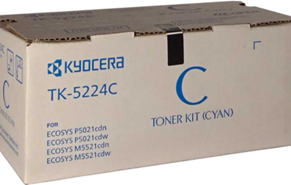 Kyocera TK-5224C Value Cyan Toner
