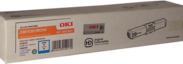 OKI 44973547 Cyan Toner