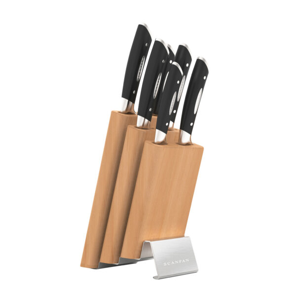 Scanpan Classic Step Knife Block 7 Piece Set